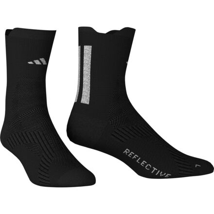 Adidas - Reflective Run Crew Sock