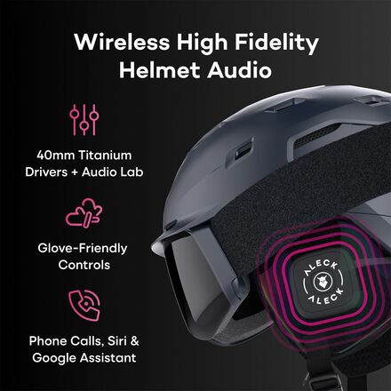 Aleck - Nunchucks Audio & Communication Wireless Helmet Speaker