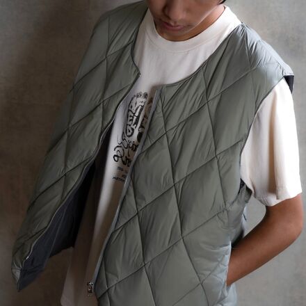 Afield Out - Stone Puffer Vest - Men's
