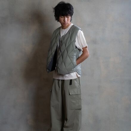 Afield Out - Stone Puffer Vest - Men's