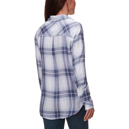 Rails - Hunter Pacific/Sky/White Long-Sleeve Button Up - Women's