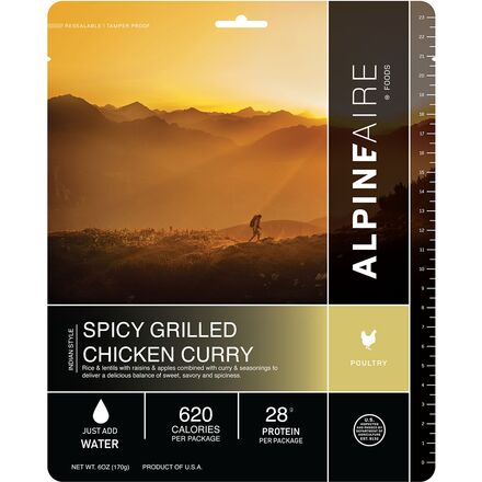 AlpineAire - Spicy Grilled Chicken Curry - One Color