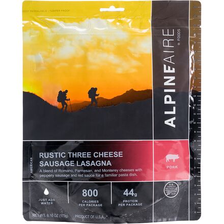 AlpineAire - Rustic Three Cheese Sausage Lasagna - One Color