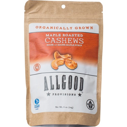Allgood Provisions - Maple Roasted Cashews - 4oz