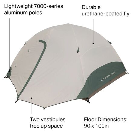 ALPS Mountaineering - Morada 4 Tent: 4-Person 3-Season