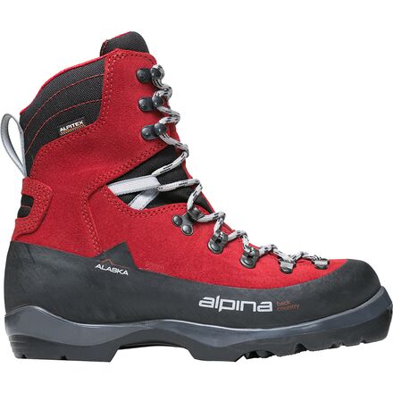 Alpina - Alaska Backcountry Boot - 2023 - Black/Red