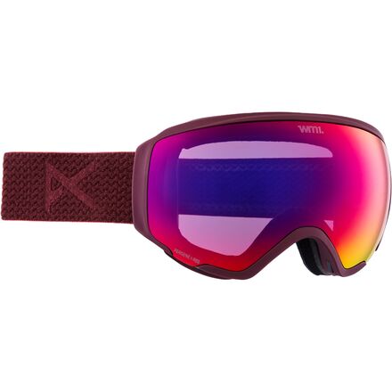 Anon - WM1 MFI Goggles - Women's - Sunny Red/Mulberry/Extra Lens-Cloudy Burst