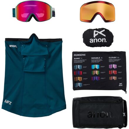 Anon - M4S Cylindrical Goggles + MFI Mask
