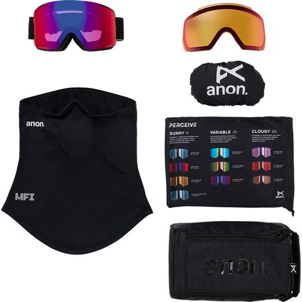 Anon - M5 Low Bridge Goggles + MFI Mask