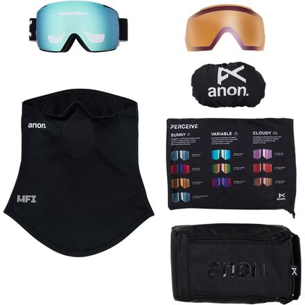 Anon - M5 Low Bridge Goggles + MFI Mask