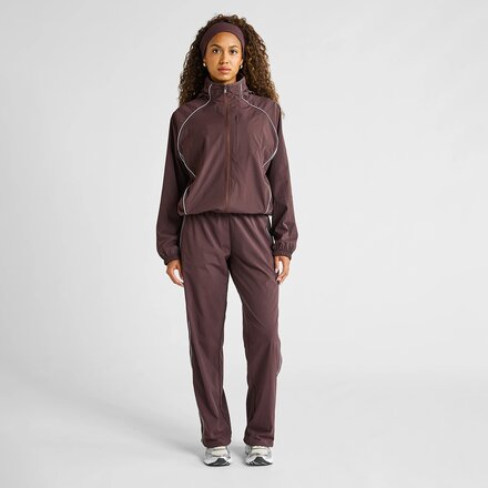 All Fenix - Panelled Contrast Piping Wind Breaker - Women's