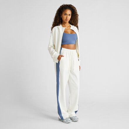 All Fenix - Soft Luxury Contrast Wide Leg Track Pant - Women's