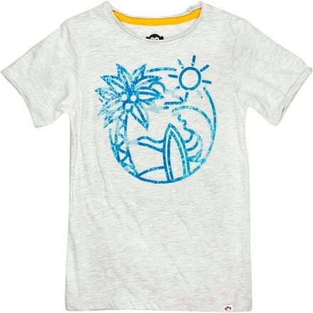 Appaman - Day Surf Graphic T-Shirt - Kids' - Cloud Heather