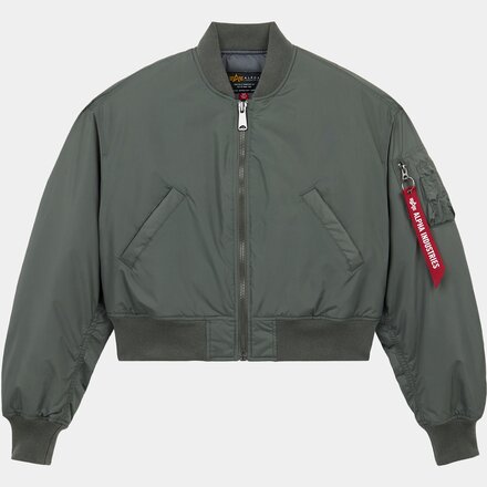 Alpha Industries - MA-1 Cropped Flight Oxford Jacket - Women's