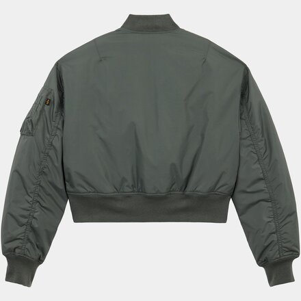 Alpha Industries - MA-1 Cropped Flight Oxford Jacket - Women's
