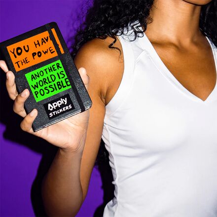 Apply Stickers - Another World Is Possible Sticker