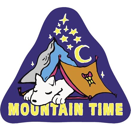 Mountain Time Sticker
