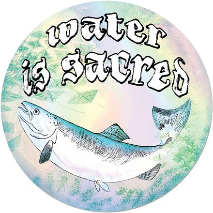 Water Is Sacred Sticker