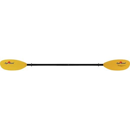 Aqua-Bound - Manta Ray Aluminum 2-Piece Snap-Button Paddle - Yellow Fiberglass abXIII