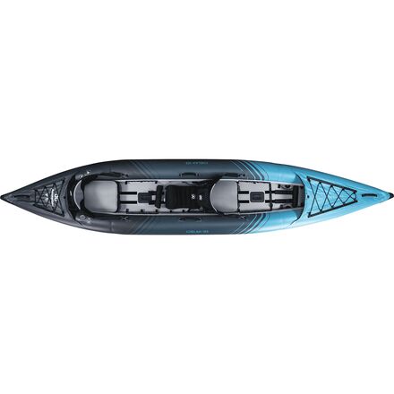 Aquaglide - Chelan 155 Inflatable Kayak - Blue/Gray Fade