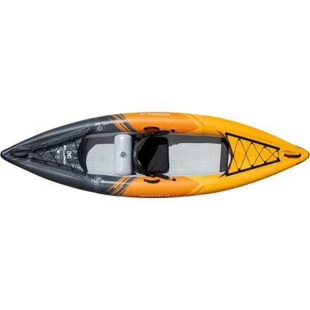 Aquaglide - Deschutes 110 Inflatable Kayak - Tangerine/Orange/Gray