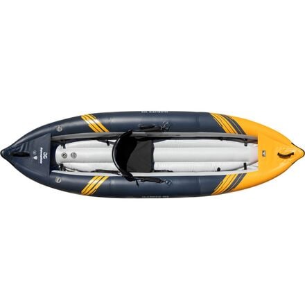 Aquaglide - McKenzie 105 Inflatable Kayak - Orange/Gray