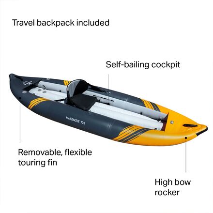 Aquaglide - McKenzie 105 Inflatable Kayak