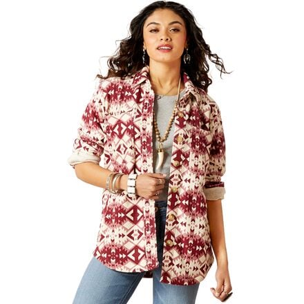 Ariat - Fillmore Shirt Jacket - Women's - Fillmore Sw Print