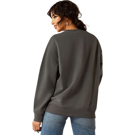 Ariat - Oversized Crew Sweatshirt - Women's