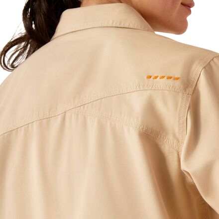 Ariat - Rebar Cropped Woven Shirt Jacket - Women's