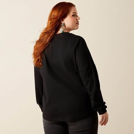 Ariat - Canvas Oversized T-Shirt - Women's