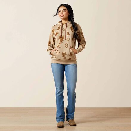 Ariat - Logo 2.0 Printed Hoodie - Women's