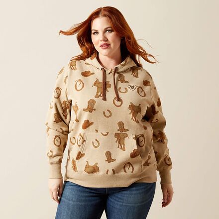 Ariat - Logo 2.0 Printed Hoodie - Women's