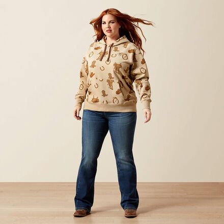 Ariat - Logo 2.0 Printed Hoodie - Women's