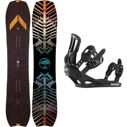 Satori Camber Snowboard + Rossignol Battle Binding