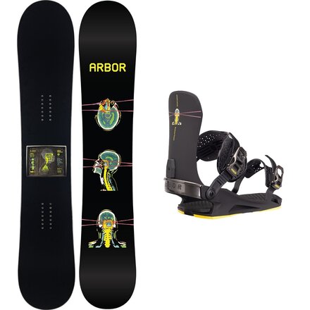 El Camino w/ Utility Binding Snowboard Bundle