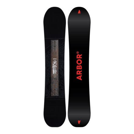 Arbor - Red Gerard Pro w/ Utility Binding Snowboard Bundle