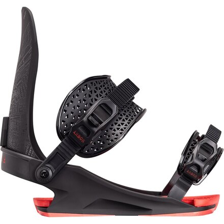 Arbor - Red Gerard Pro w/ Utility Binding Snowboard Bundle