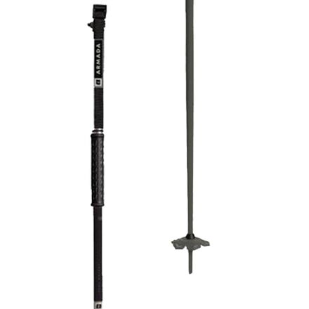 Legion Black Ski Poles