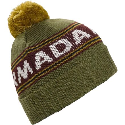 Jacquard Knit Pom Beanie