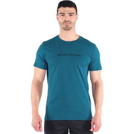Artilect - Branded T-Shirt - Men's - Blue Steel