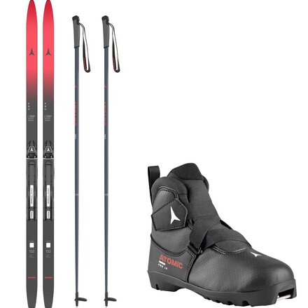 Pro Grip Jr XC Ski Package w/ Poles  - Kids'