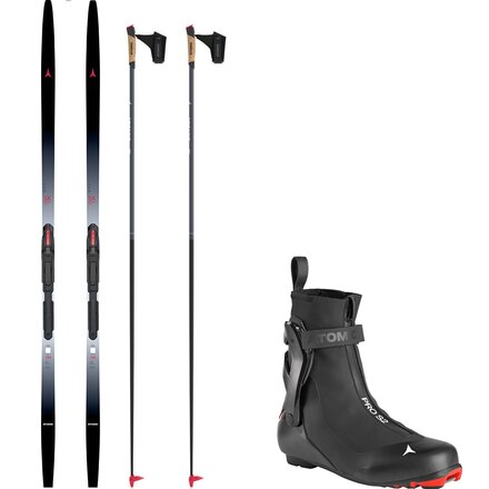 Pro Skate Gen S Hard Ski Package w/ Poles