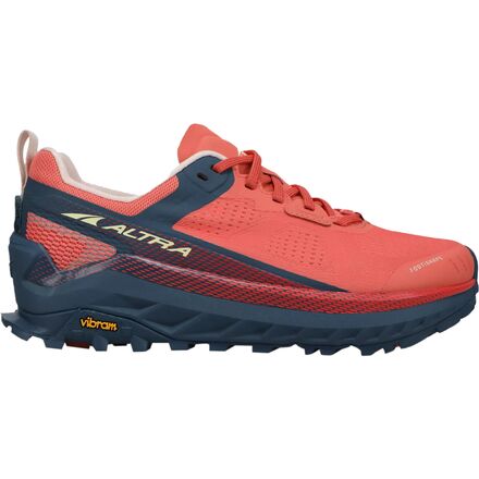 Altra - Olympus 4.0 Trail Running Shoe - Women's - Navy/Coral
