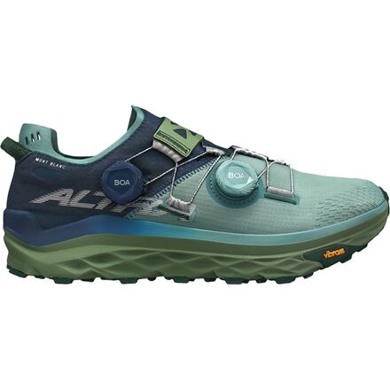 Altra - Mont Blanc BOA Trail Running Shoe - Men's - Blue/Green