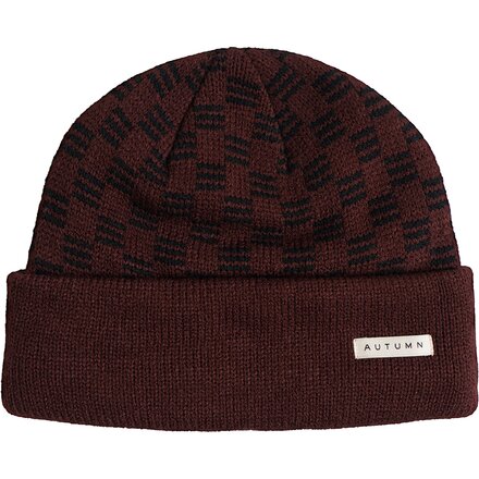 Squared Fleece Lined Beanie