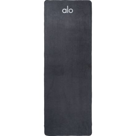ALO YOGA - Grounded No-Slip Mat Towel - Black