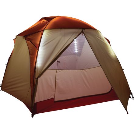 Big Agnes - Chimney Creek 4 MtnGLO Tent: 4-Person 3-Season