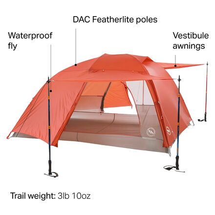 Big Agnes - Copper Spur HV UL3 Tent: 3-Person 3-Season