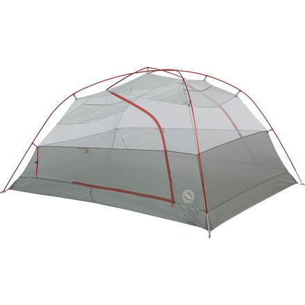Big Agnes - Copper Spur HV UL3 Bikepack Tent: 3-Person 3-Season - Gray/Silver